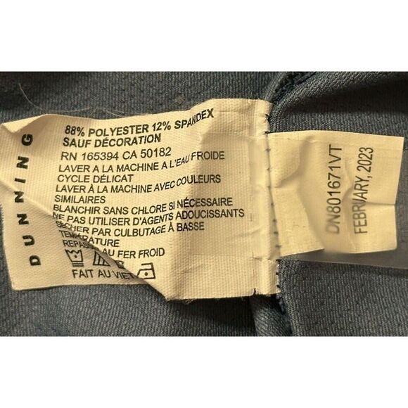 Dunning Golf Shirt Blue Camo QUEST Ventilated Mens Size XXL GOLF Fast Ship - Picture 15 of 15